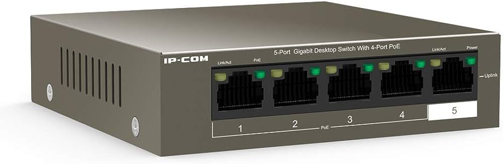 سوئیچ 5 پورت (poe) ipcom مدل G1105P
