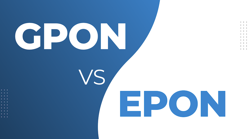 معرفی انواع شبکه های نوری غیرفعال؛ تفاوت GPON و EPON