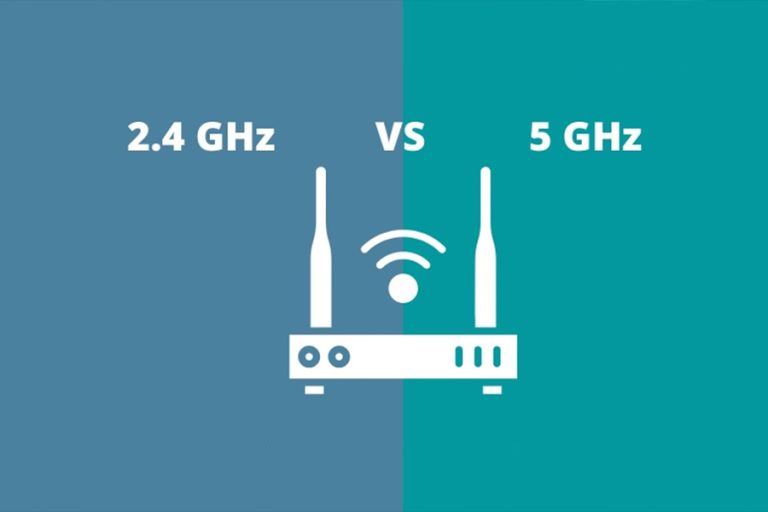 مقایسه باند 2.4 گیگاهرتز و 5 گیگاهرتز
