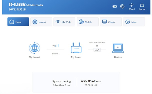 مودم روتر سیم‌کارتی D-Link DWR-M921B