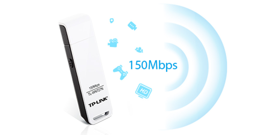 کارت شبکه بی‌سیم تی پی لینک مدل TP-Link TL-WN727N