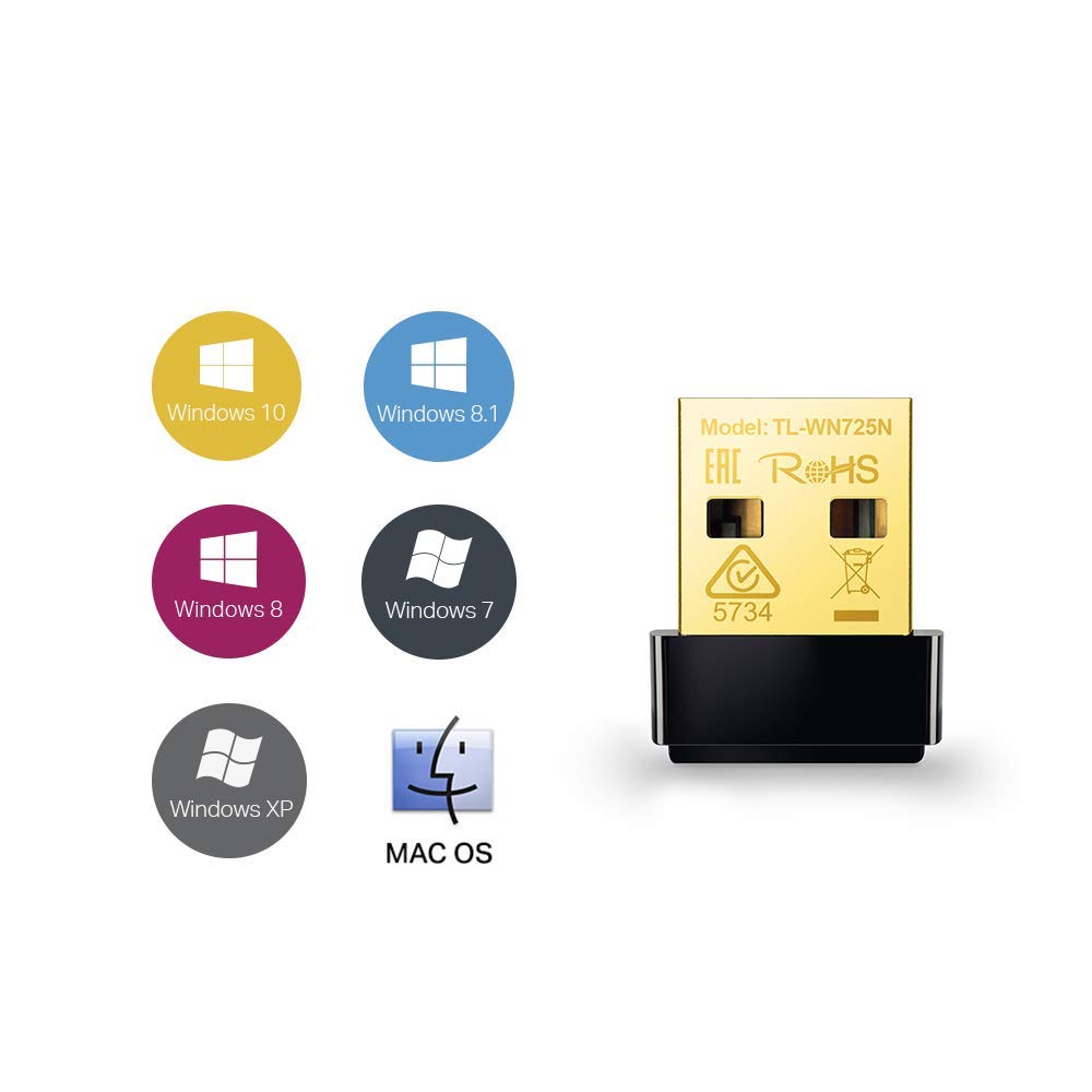 کارت شبکه بی‌سیم تی پی لینک مدل TP-Link TL-WN725N