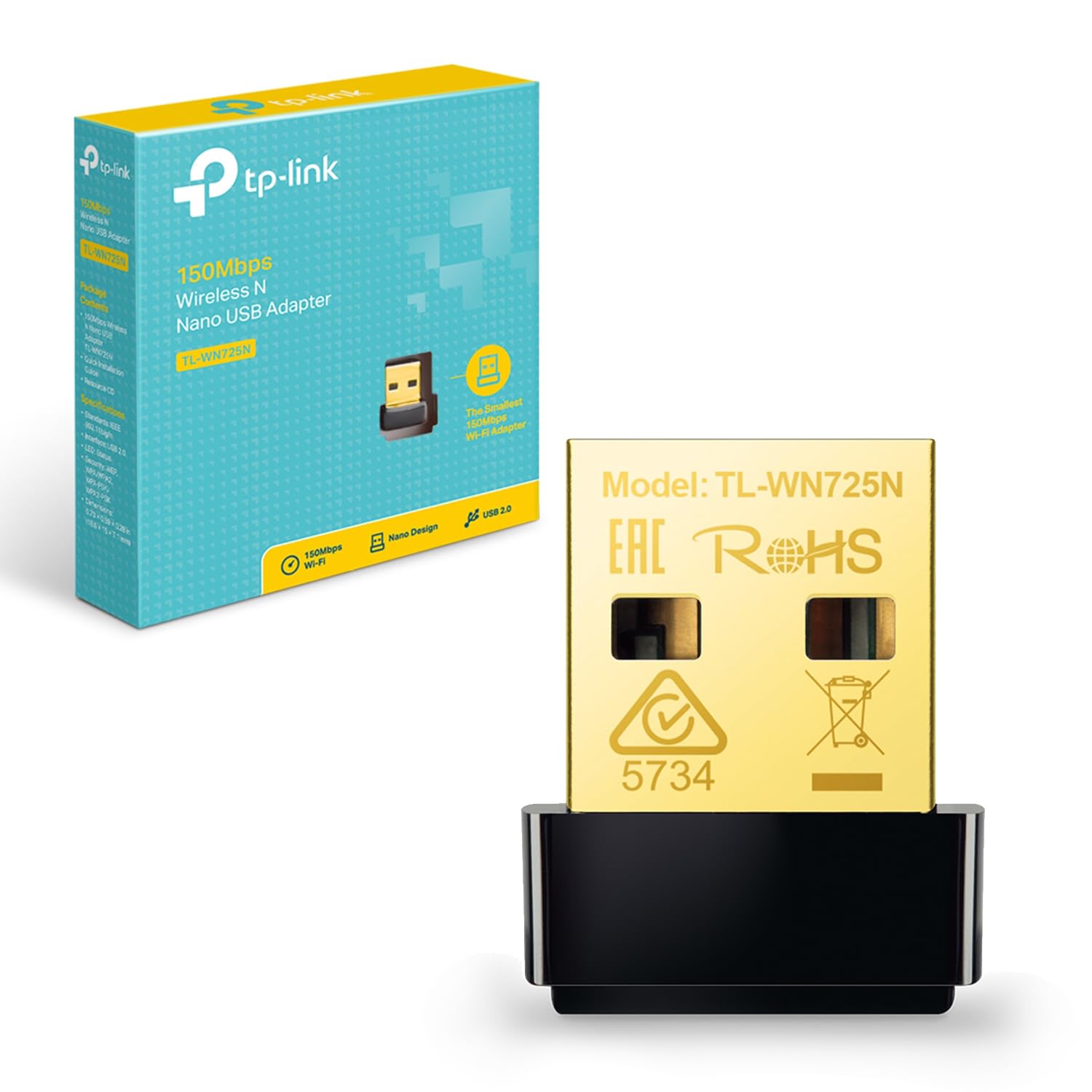 کارت شبکه بی‌سیم تی پی لینک مدل TP-Link TL-WN725N